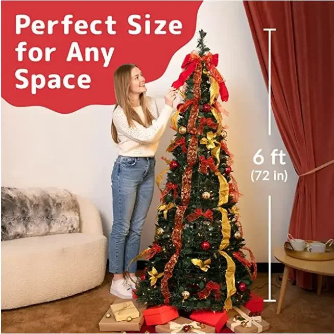 Christmas Tree - Easy installation Pull Up pop-up