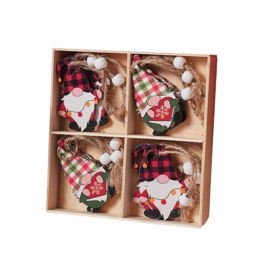 Christmas Ornament Wooden Gift Box