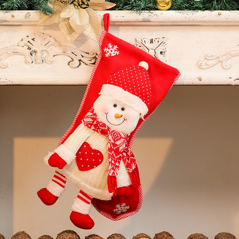 Christmas Socks Gift Bag