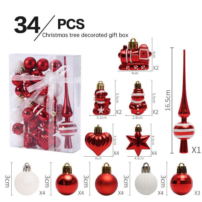 Christmas ornaments 34PCS