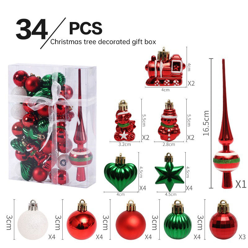 Christmas ornaments 34PCS