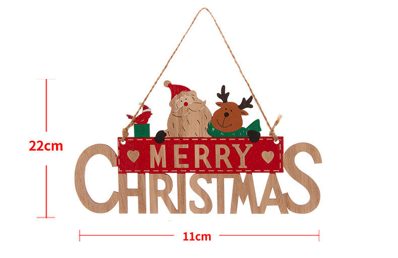 Merry Christmas Wooden Plaques