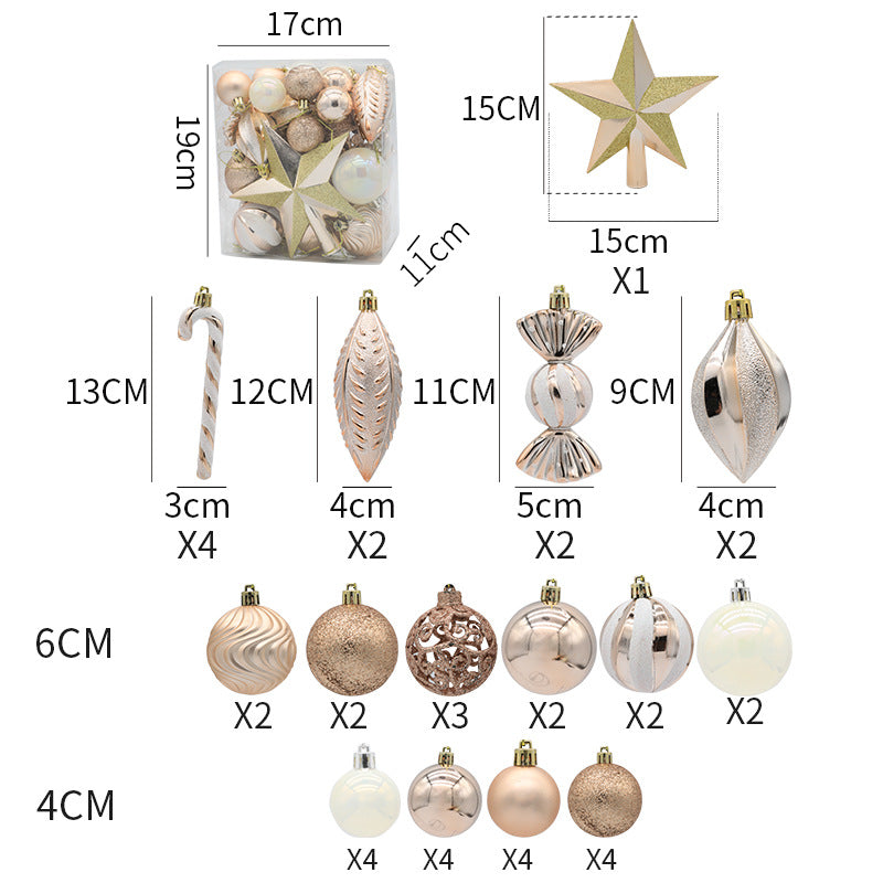 Christmas ball combination set