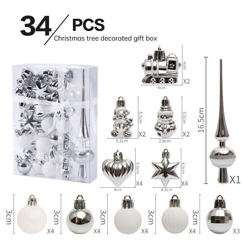 Christmas ornaments 34PCS