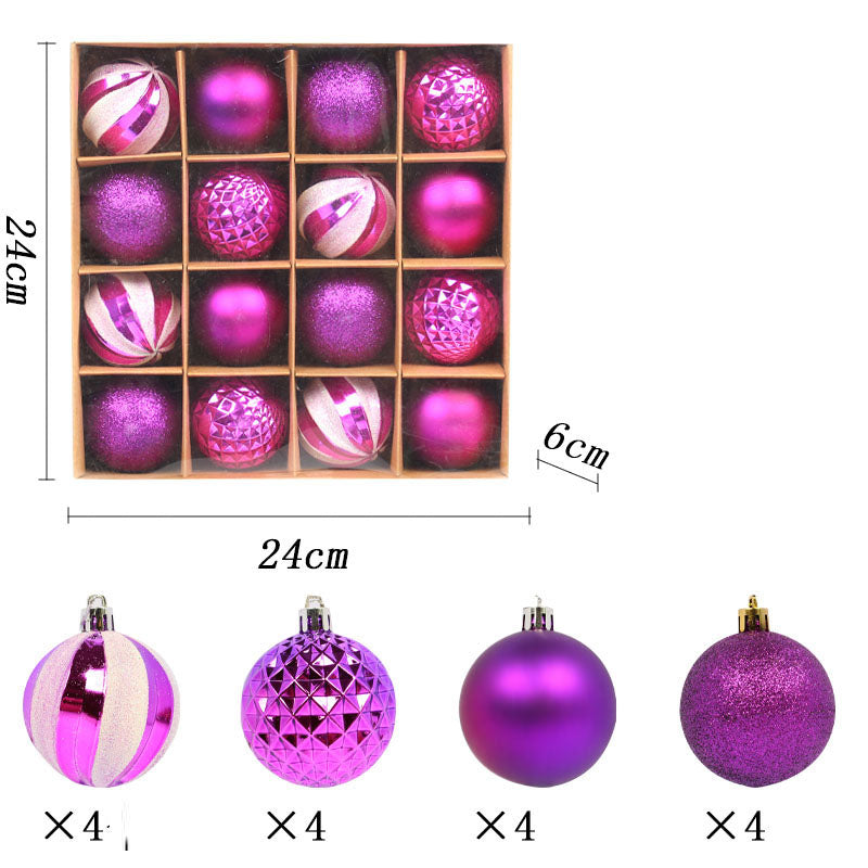 Christmas decoration hanging ball 6cm