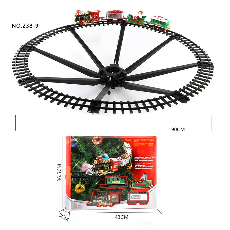 Christmas Electric Rail Car Toys Train