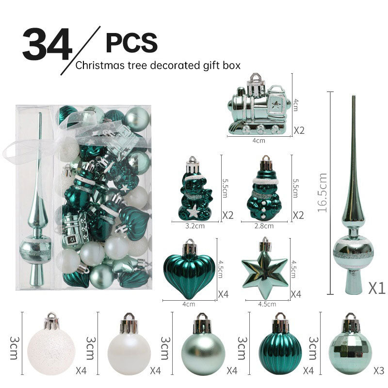 Christmas ornaments 34PCS