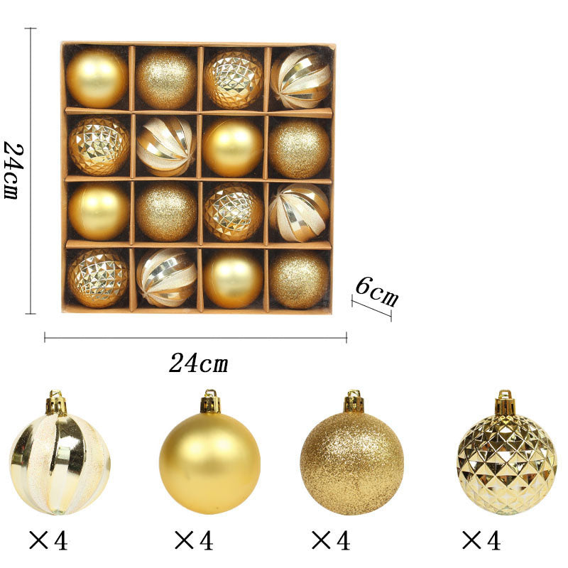 Christmas decoration hanging ball 6cm