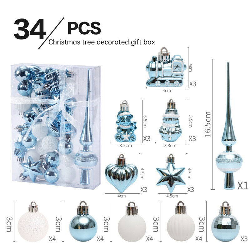 Christmas ornaments 34PCS