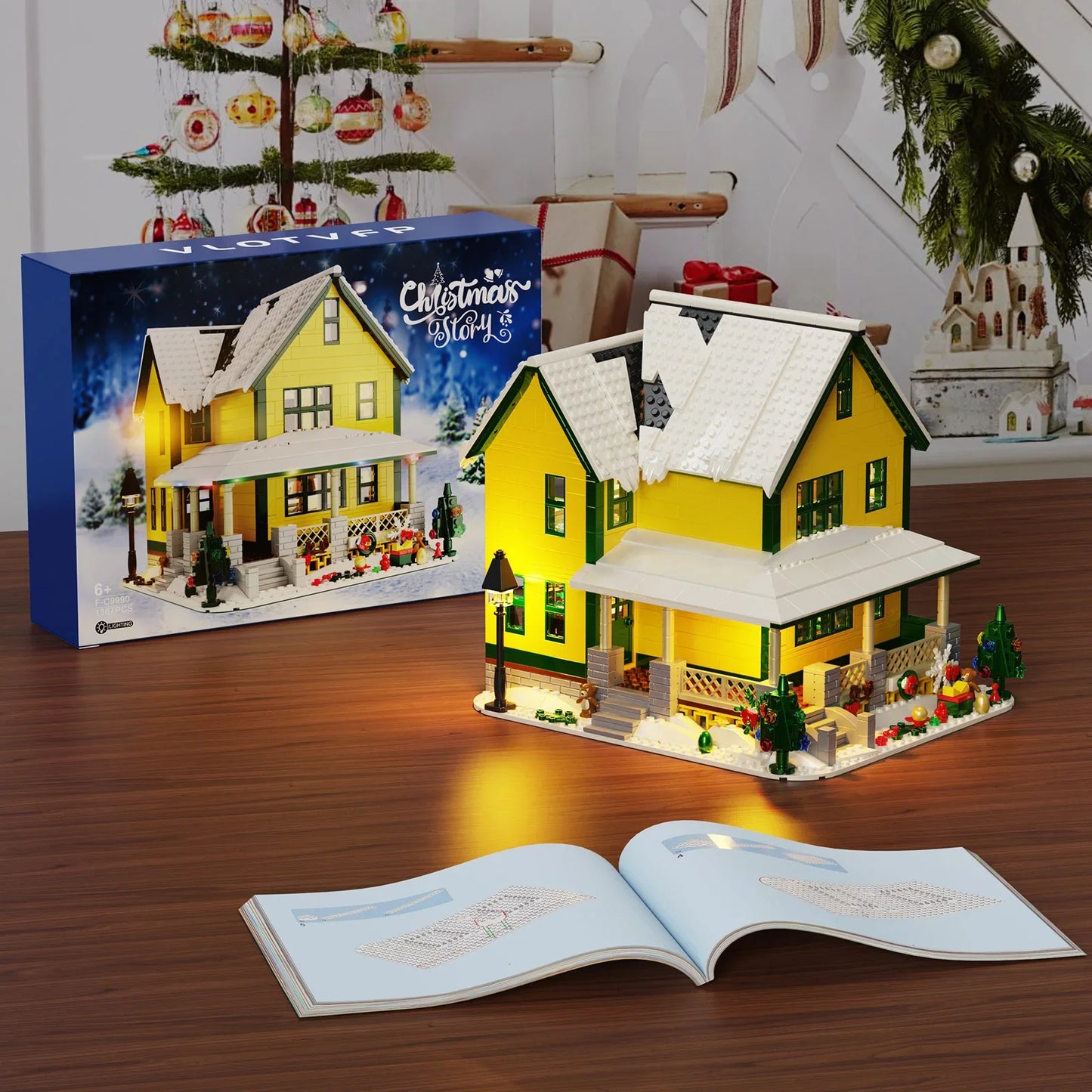 Christmas Story House Building