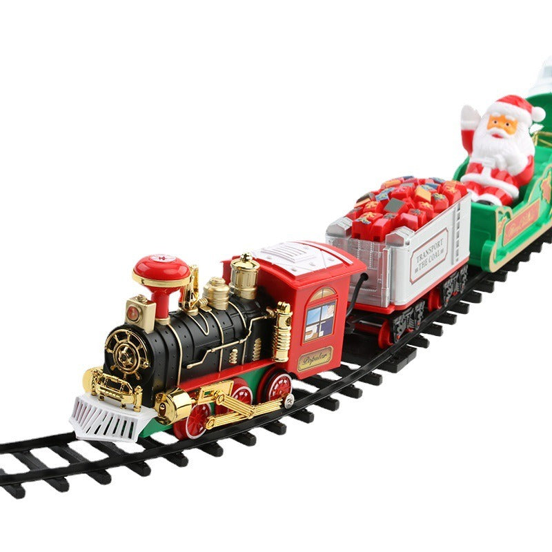 Christmas Electric Rail Car Toys Train