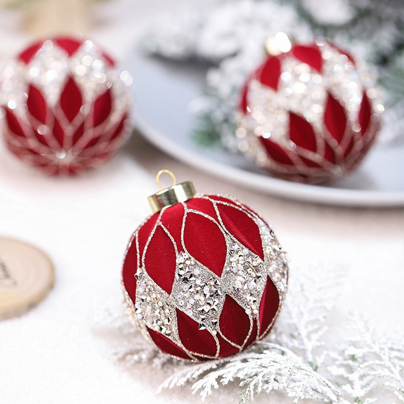 Christmas ball decoration 8cm/12 pieces