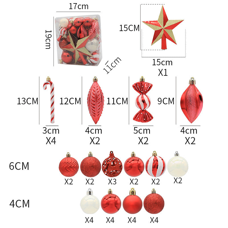 Christmas ball combination set