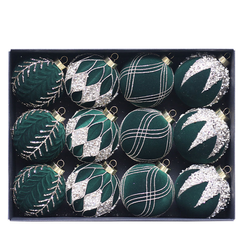 Christmas ball decoration 8cm/12 pieces