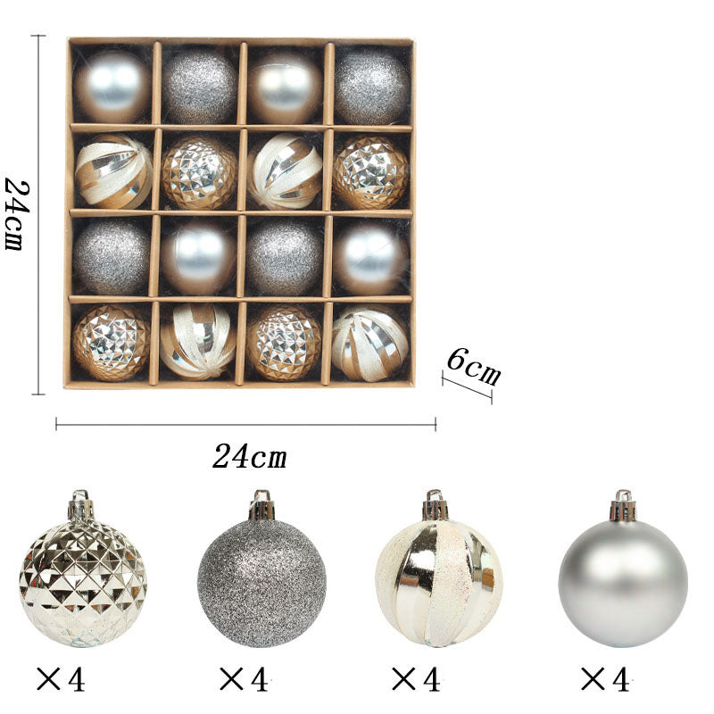 Christmas decoration hanging ball 6cm