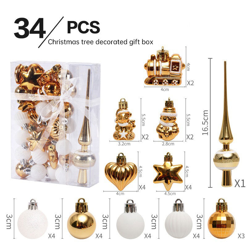 Christmas ornaments 34PCS