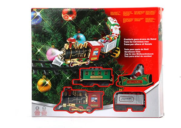 Christmas Electric Rail Car Toys Train