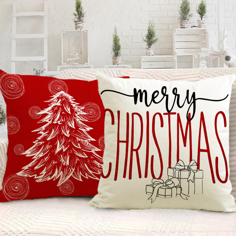 Christmas hat pillowcase