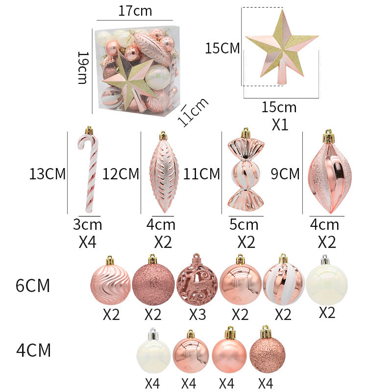 Christmas ball combination set