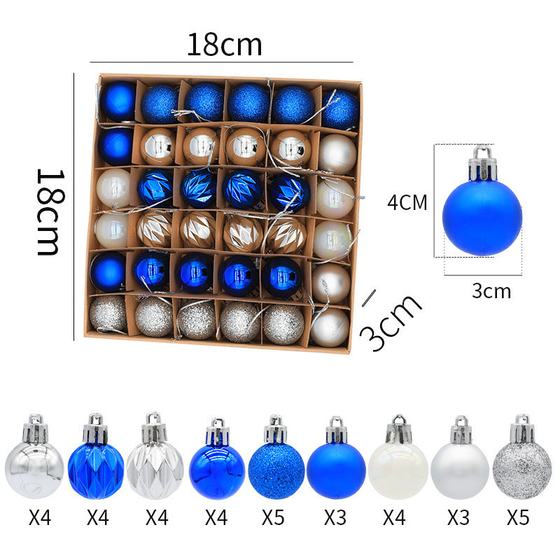 Christmas balls 36PCS