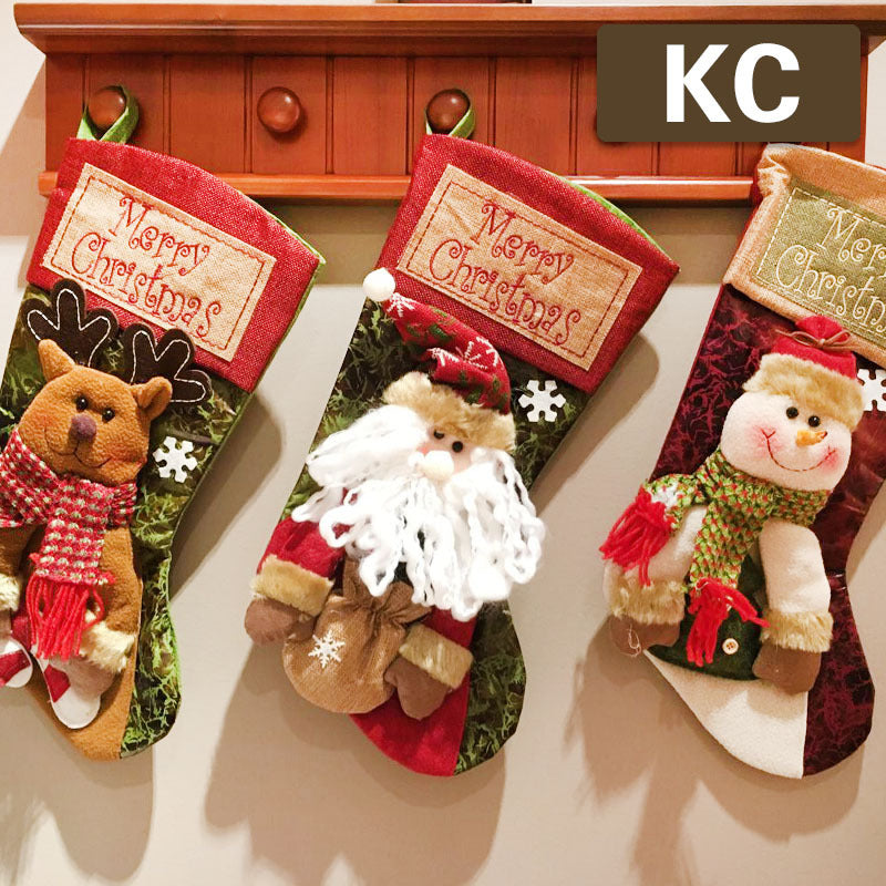 Christmas Socks Gift Bag